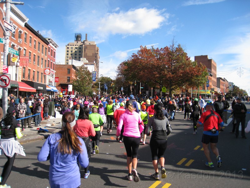 2014 NYRR Marathon 0269.jpg - The 2014 New York Marathon on November 2nd. A cold and blustery day.